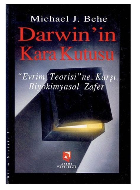 Darwin’in Kara Kutusu kitabının kapağı, Michael J. Behe