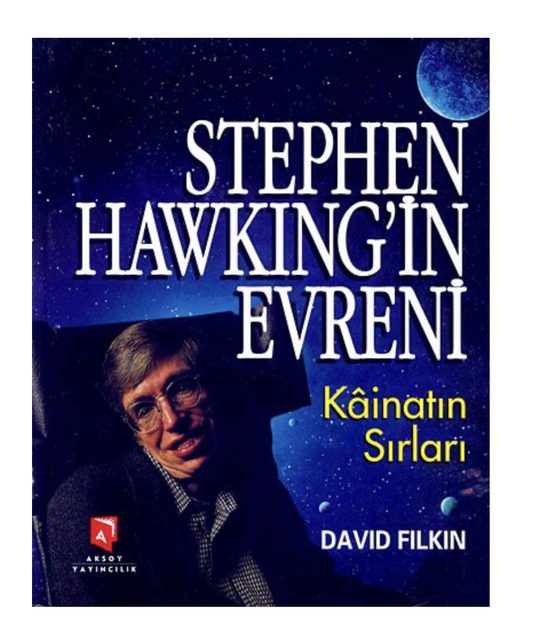 Stephen Hawking’in Evreni kitabının kapağı, David Filkin