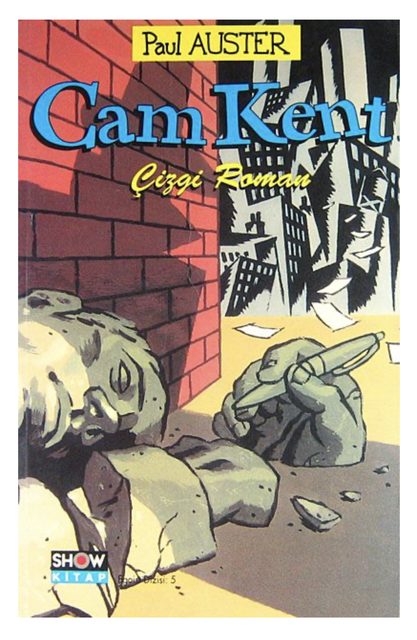 Cam Kent kitabının kapağı, Paul Auster