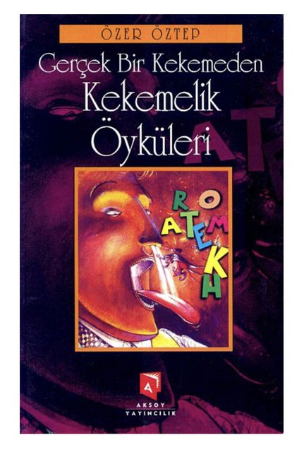 Gerçek Bir Kekemeden Kekemelik Öyküleri kitabının kapağı, Özer Öztep