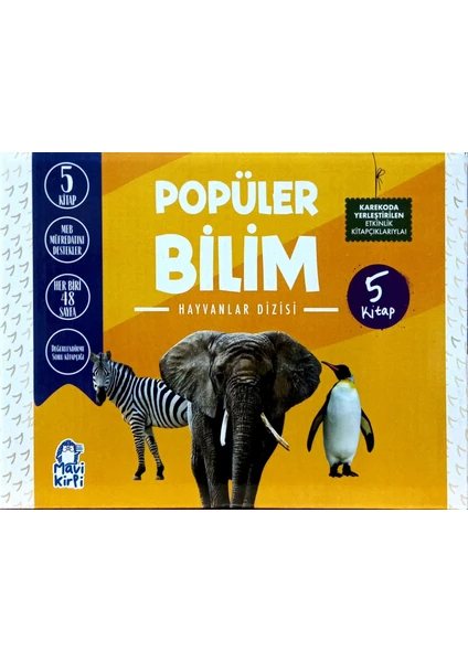 Popüler Bilim Hayvanlar Dizisi kutusu